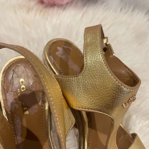 Coach Espadrilles Wedge Sandals Size 7 - Picture 8 of 11